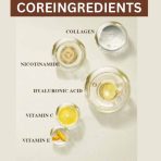 Age Defense Serum 5 in 1 bottle with anti-aging benefits, targeting fine lines, wrinkles, and skin elasticity.