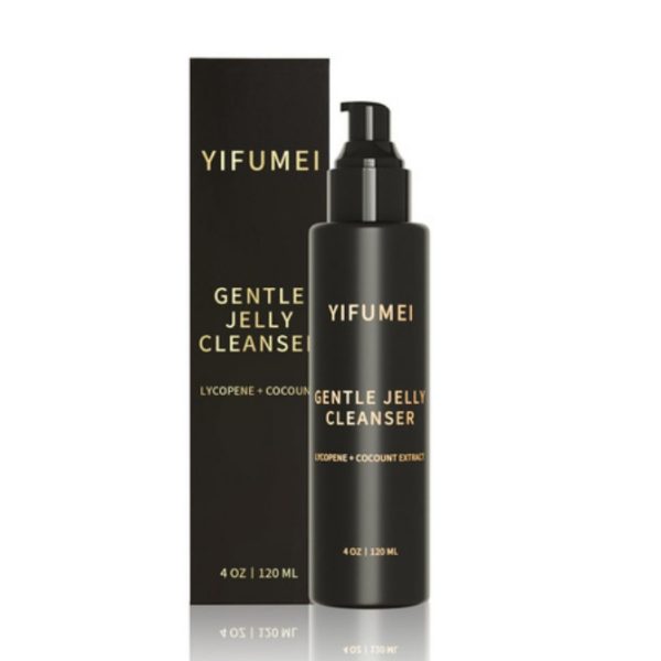 Gentle Jelly Cleanser for soft, hydrated skin, perfect for removing dirt and makeup without stripping moisture.